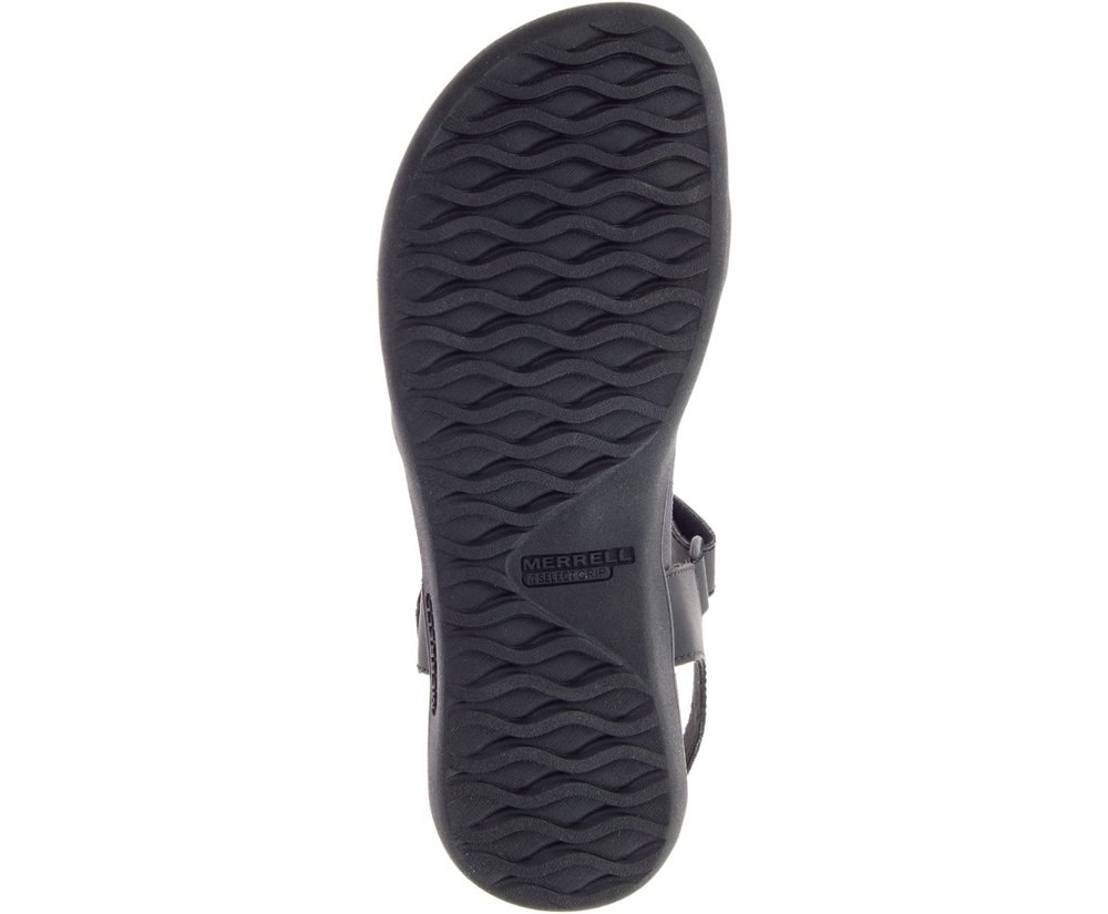 Merrell Sandaler Dame - District Kindra Strap - Sort - GDE382156